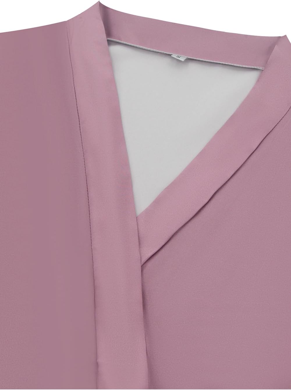 BestWendding Women's Satin Kimono Robes Floral Patterned Long Bathrobe Silky Dressing Gown Bridesmaid Robes with 2 Pockets - Image 3