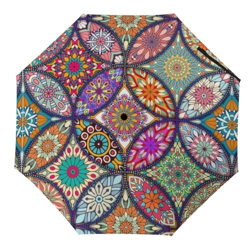 Parapluie pliable à motif floral pour vos sorties en ville