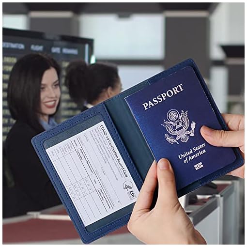 2-Pack-Passport-and-Vaccine-Card-Holder-Combo-TOOVREN-PU-Leather-Passport-Holder-with-Vaccine-Card-Slot-Travel-Passport-Wallet-for-women-Men