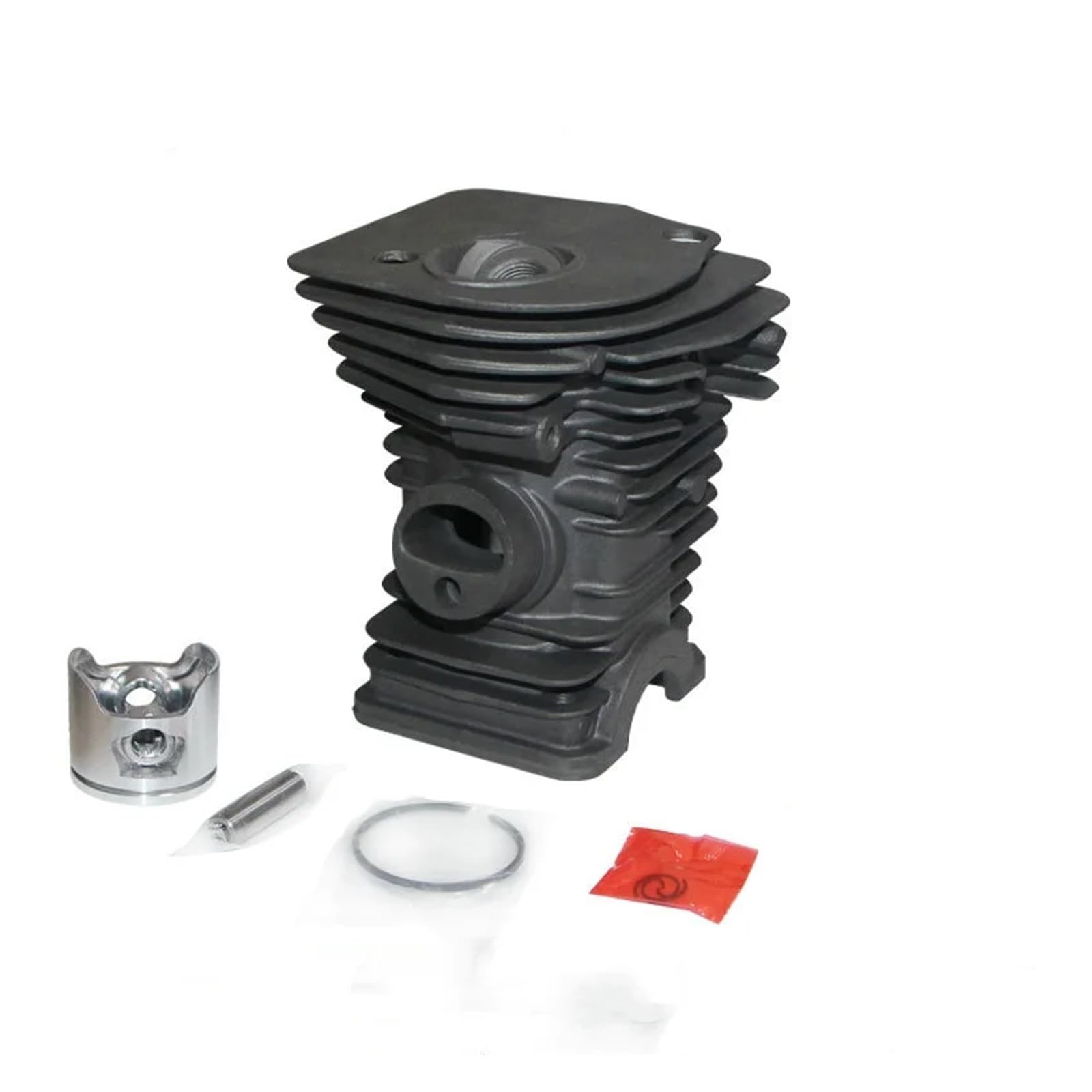 42mm zestaw filtrów powietrza tłoka cylindra z powłoką Nikasil Ftis dla Husqrvan 340 345 350 piła łańcuchowa 503870276 537024002w uszczelka olejowa rura wlotowa