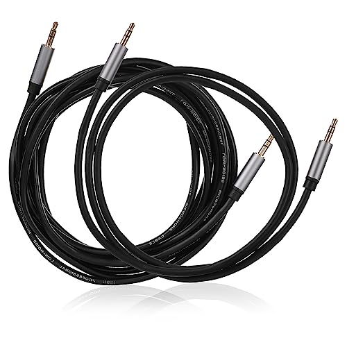 Homoyoyo 2 Piezas Amperio Cable Auxiliar Para Coche Auriculares Cable De Micrófono Brotes Barra De Sonido Cableado Cable De Guitarra Electrica Cable De Audio Cobre Libre De