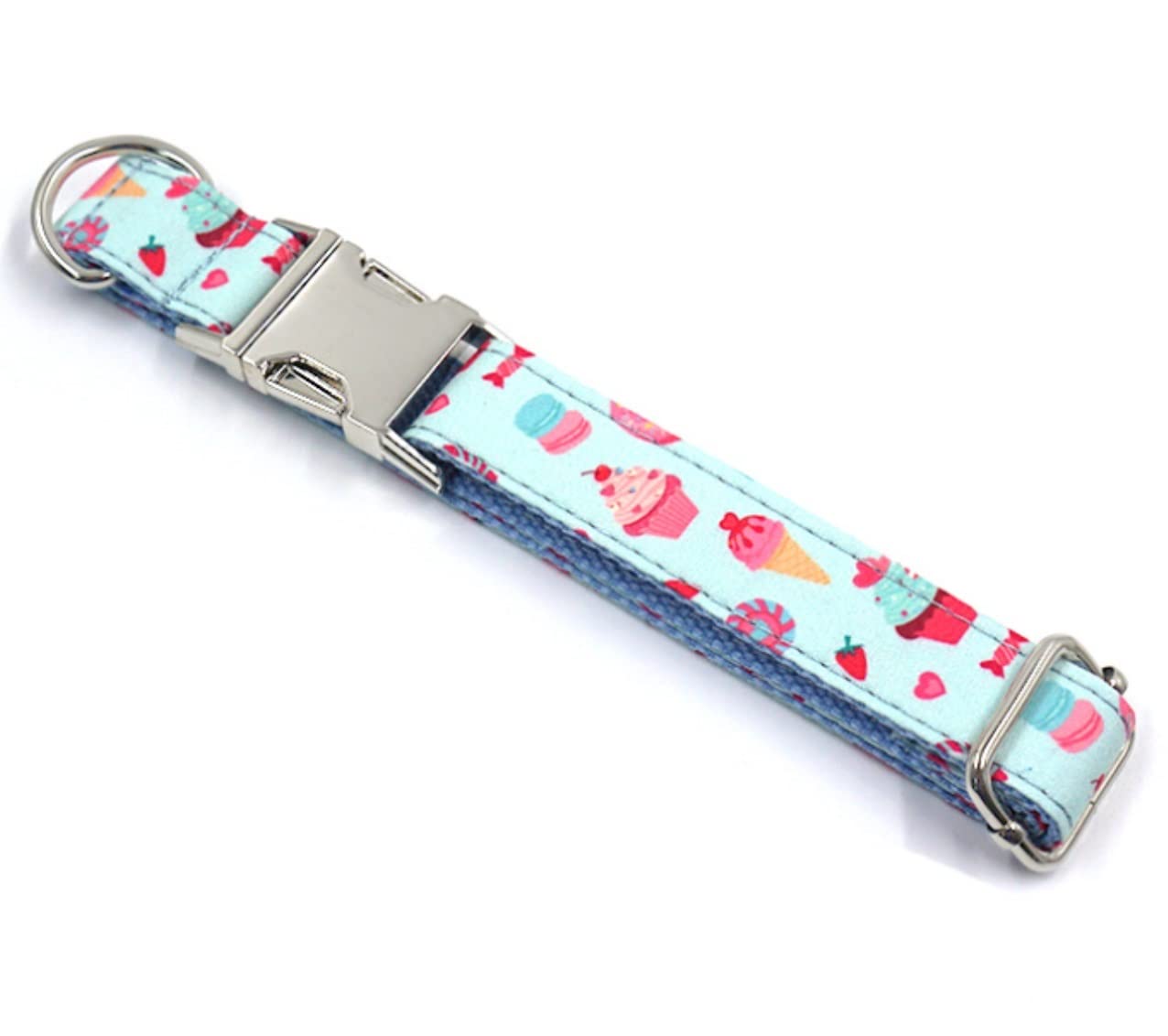 Morbido Guinzaglio Per Cani Set Collare E Guinzaglio Per Cani Con Motivo A Ciambella Per Collana Confortevole Forniture Per Animali Per Morbido Antiscivolo Flexi(23-30cm)