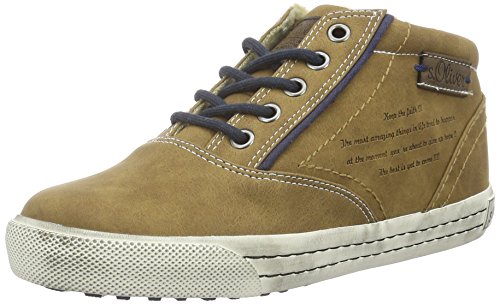 s.Oliver Fille 46240 Sneakers Hautes légères en toile respirante