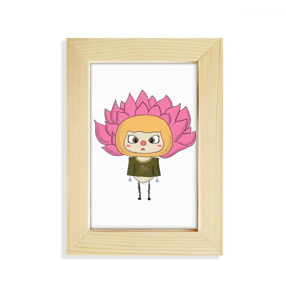 Cadre photo Lotus Rose pour bureau afin de sublimer vos souvenirs de famille