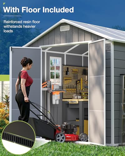 Backyard Storage Shed 8x10