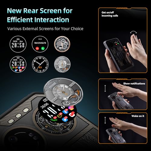 IIIF150 B2 Ultra Outdoor Smartphone (2023), 15000mAh Android 13 Outdoor Handy Ohne Vertrag,...