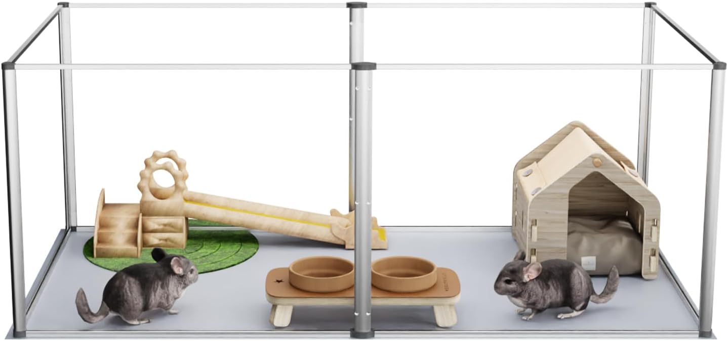 SANKO イージーホーム80 ローメッシュ チンチラ デグー ケージ 小動物