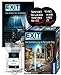 EXIT Das Spiel - Set: Die Entführung in Fortune City + Die Klinik der Schatten Taschenbuch + 2X Exit-Sticker + 1x Metall-Knobelei