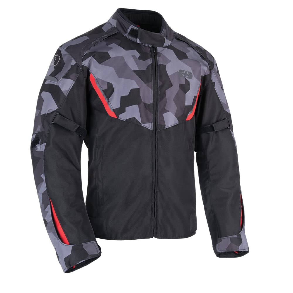 Oxford Men's Camo Delta 1.0 Motorcycle Jacket, 2XL