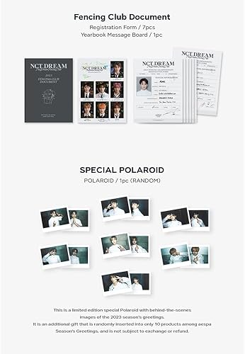 Miniatura 7 de Generic 2023 Season's Greetings NCT Dream Álbum de exhibición