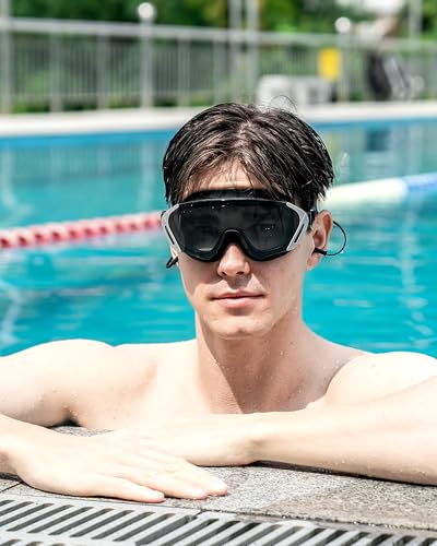 Image of Swim Goggles, Wide Angle Anti-fog and UV Leak Proof Goggles,Swimming Goggles for Adult Youth