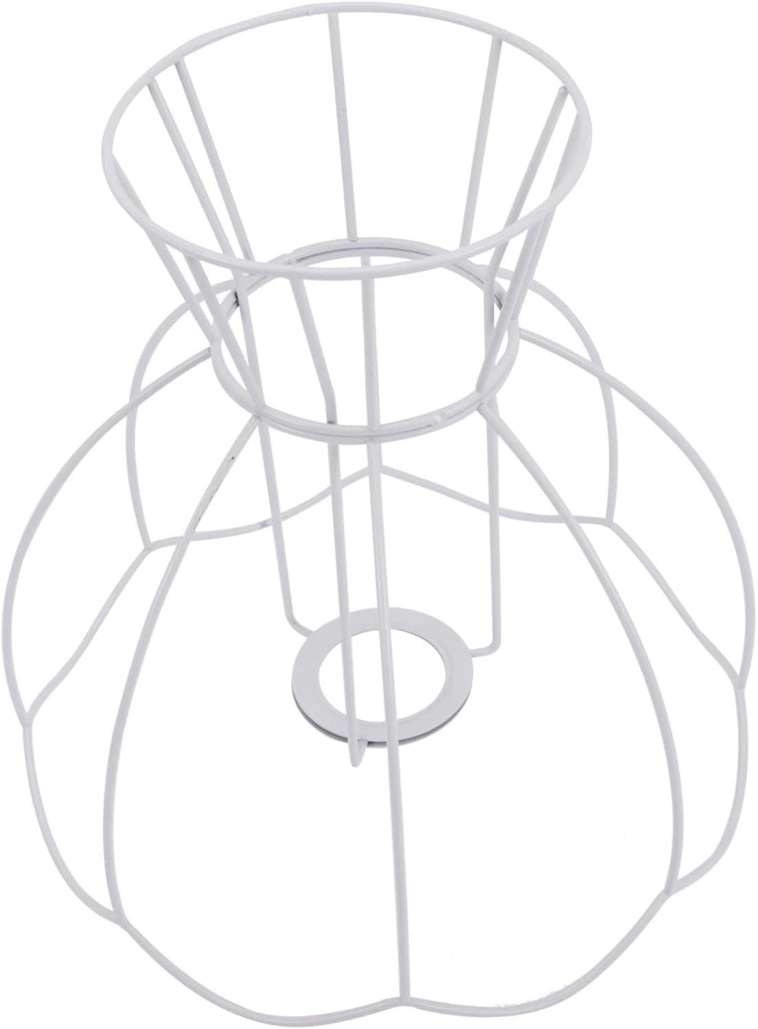 STOBOK Diy Iron Lamp Shade Frame for Table Lights Design for Home Restaurant and Shop Decor for Unique Lighting Projects