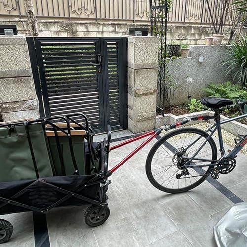 Universeller Fahrradanhängerkupplungsanschluss – robuste 50 kg Kapazität für Camping, Ladung und Kindertransport – kompatibel mit Rollern und Elektrofahrrädern