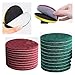 ZLL 10 Pcs Scouring Pad 4 Inch Polishing Pad Self-Adhesive Disc Industrial Heavy Duty Nylon Cleaning Tools for Cleaning