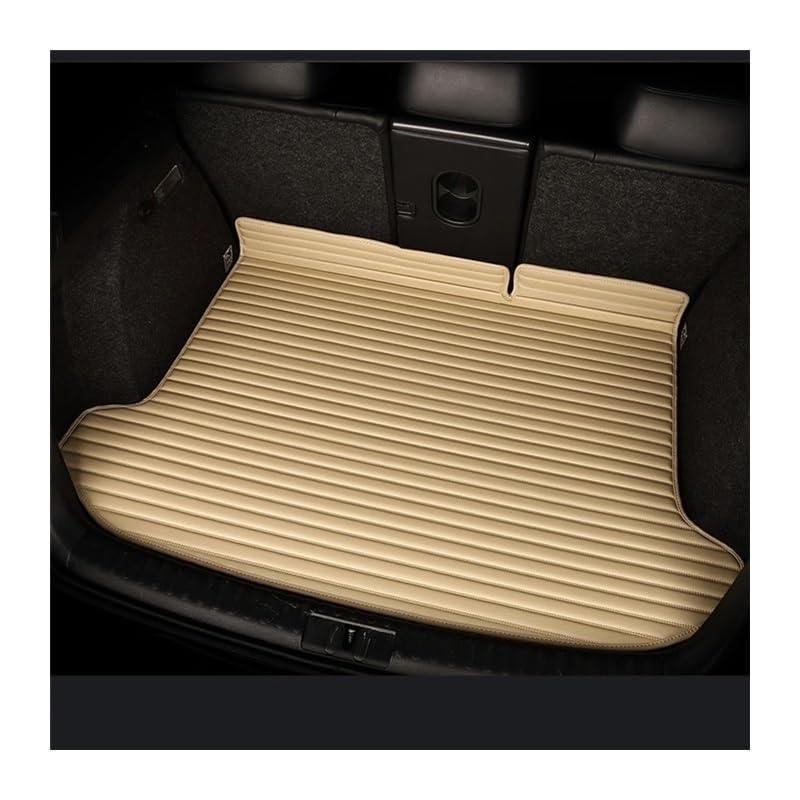 Tapis de coffre pour Benz Classe E C207 2009-2016 en cuir noir arrière