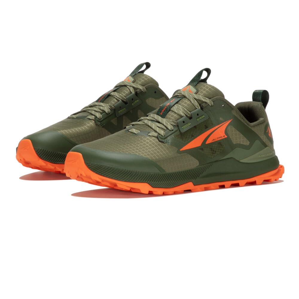ALTRA Men's Lone Peak 8 AL0A85NC Trail Running, Green, 8.5