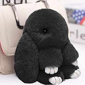 OYSJ Plush Rabbit Keychain, 2 Pieces Cute Rabbit Bunny OYSJ Plush Rabbit Keychain, 2 Pieces Cute Rabbit Bunny