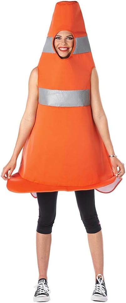 Seasons Women Construction Cone Costume
