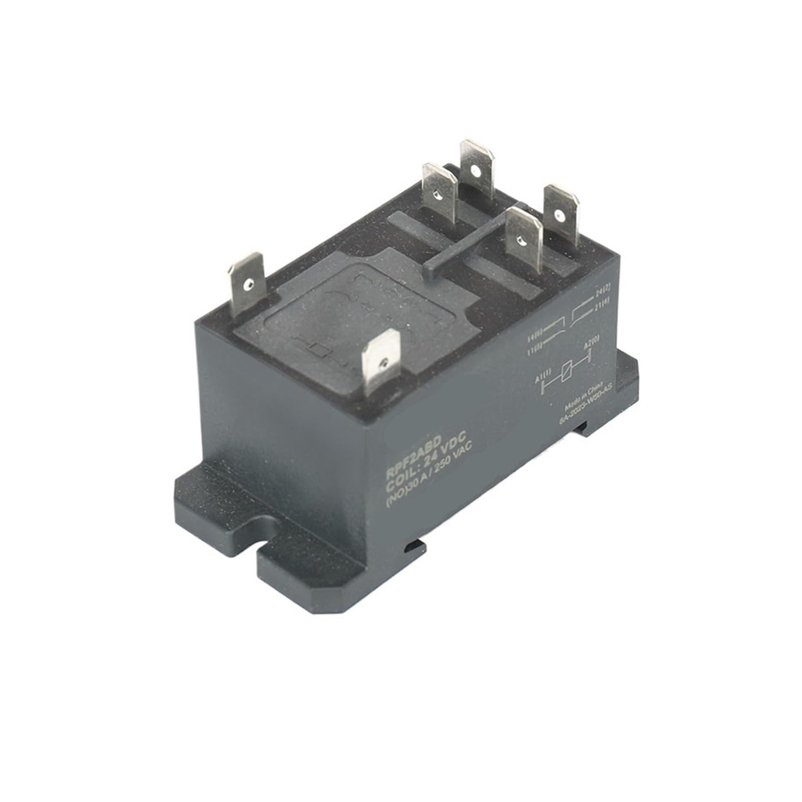Relais de puissance RPF2BBD électromagnétique bipolaire 24VCC pour circuit industriel