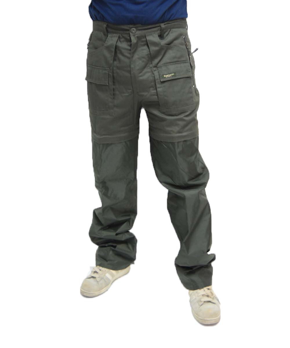 FRATELLIDITALIA Pantalone Pantaloni Calzoni antivipera Caccia Deserto Sportivo Lago sganciabile