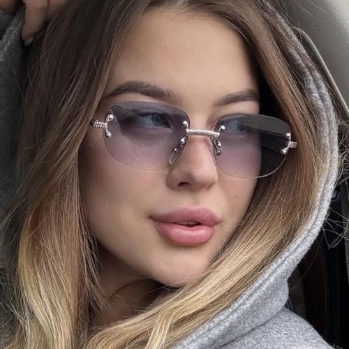 Lunettes de soleil sans monture légères anti-reflets et UV400 - 2