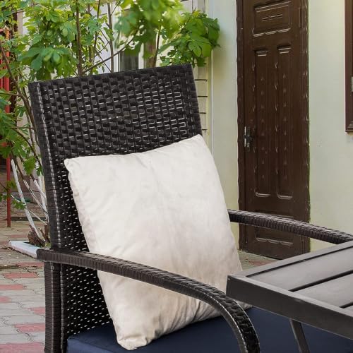 VOYSIGN Outdoor Wicker Dining Chairs, Patio Rattan Dining Chairs Set of 2 by VOYSIGN - Used condition - Image 7