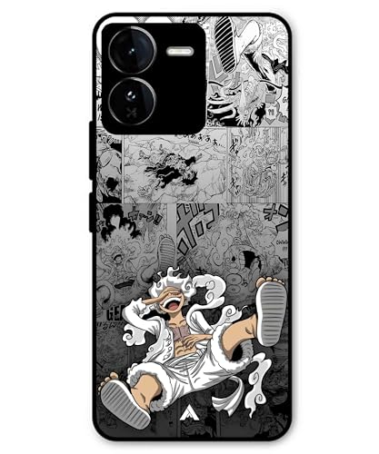 Image of Premium Anime 2 Case for iQOO Z9 (Glossy Finish) Soft-Touch Metal TPU Back Cover, Shockproof, Designer, Aesthetic Mobile Phone Case