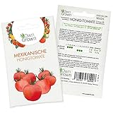 🍅 PREMIUM TOMATEN SAATGUT ZUM PFLANZEN: Die köstliche Mexikanische Honigtomate (Lycopersicon esculentum) für den eigenen Anbau. 5 Hochwertige Kirschtomaten Samen für Beet, Kübel und das Gewächshaus!