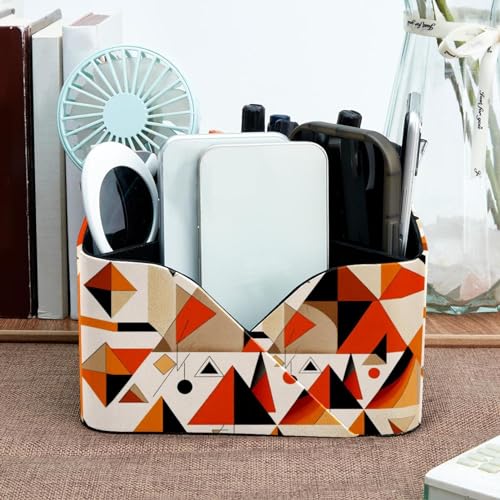 Porte-stylos rectangulaire et rangement maquillage géométrique - 7