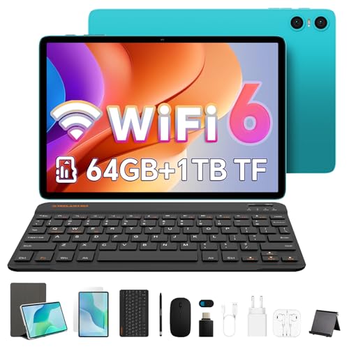 �y�^�u���b�g 10�C���` Wi-Fi���f���zTECLAST P33 CASE 9GB RAM+64GB ROM+1TB�g�� Android �^�u���b�g�A6000mAh�A1280x800�𑜓x IPS��� tablet�AWi-Fi 6 & BT 5.4�A3.