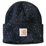 Rib knit. Carhartt Beanie Mütze Watch Hat - Arbeitsmütze - Navy NEP