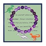 PARTNER Dinosaur Lover Gift Dinosaur Spirit Animal Gift Dinosaur Bracelet Dinosaur Charm Jewelry Ins