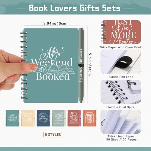 Cadeau de Noël pour lecteur et enseignant : 30 carnets à spirale colorés - 2