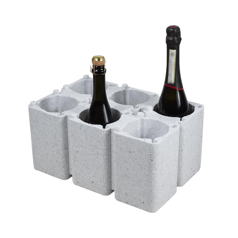 Portabottiglie Vino In Polistirolo - 6 Posti, Leggero E Isolante, Perfetto Per Picnic E Trasporto - Foto 11