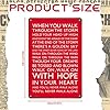 Liverpool Football Club Chant Gifts for Men Vintage Tin Sign Wall Art with "You'll Never Walk Alone" LFC Metal Decor for Bar Game Room Man Cave-1PC #1
