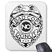 Produktbild Bad Cop No Donut - Black Mouse Pad 18×22 cm