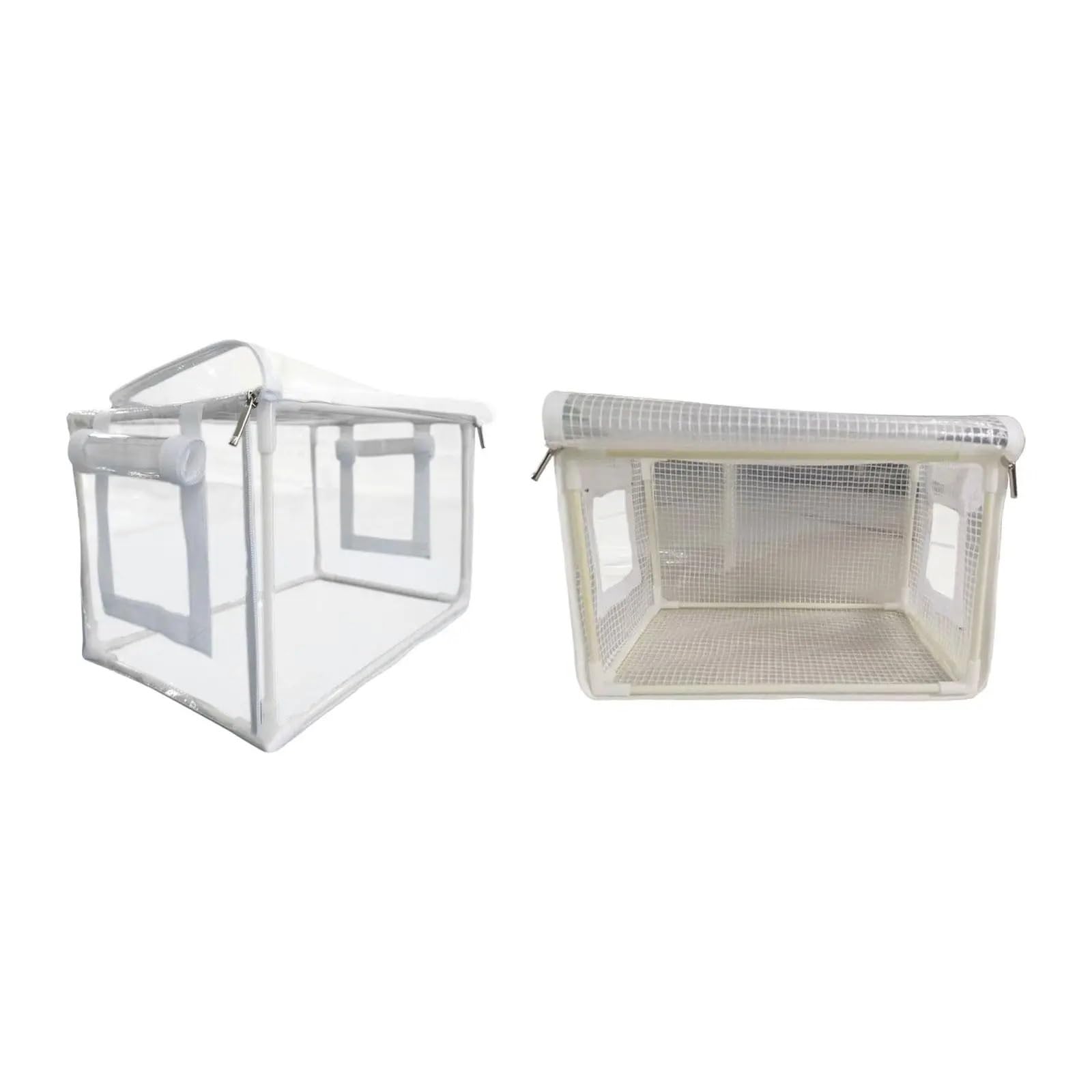 GewäChshaus Treibhaus Tomatenhaus PVC-Gewächshausabdeckung for Gartenpflanzen, faltbares Gartenbalkon-Pilze-Anbauzelt