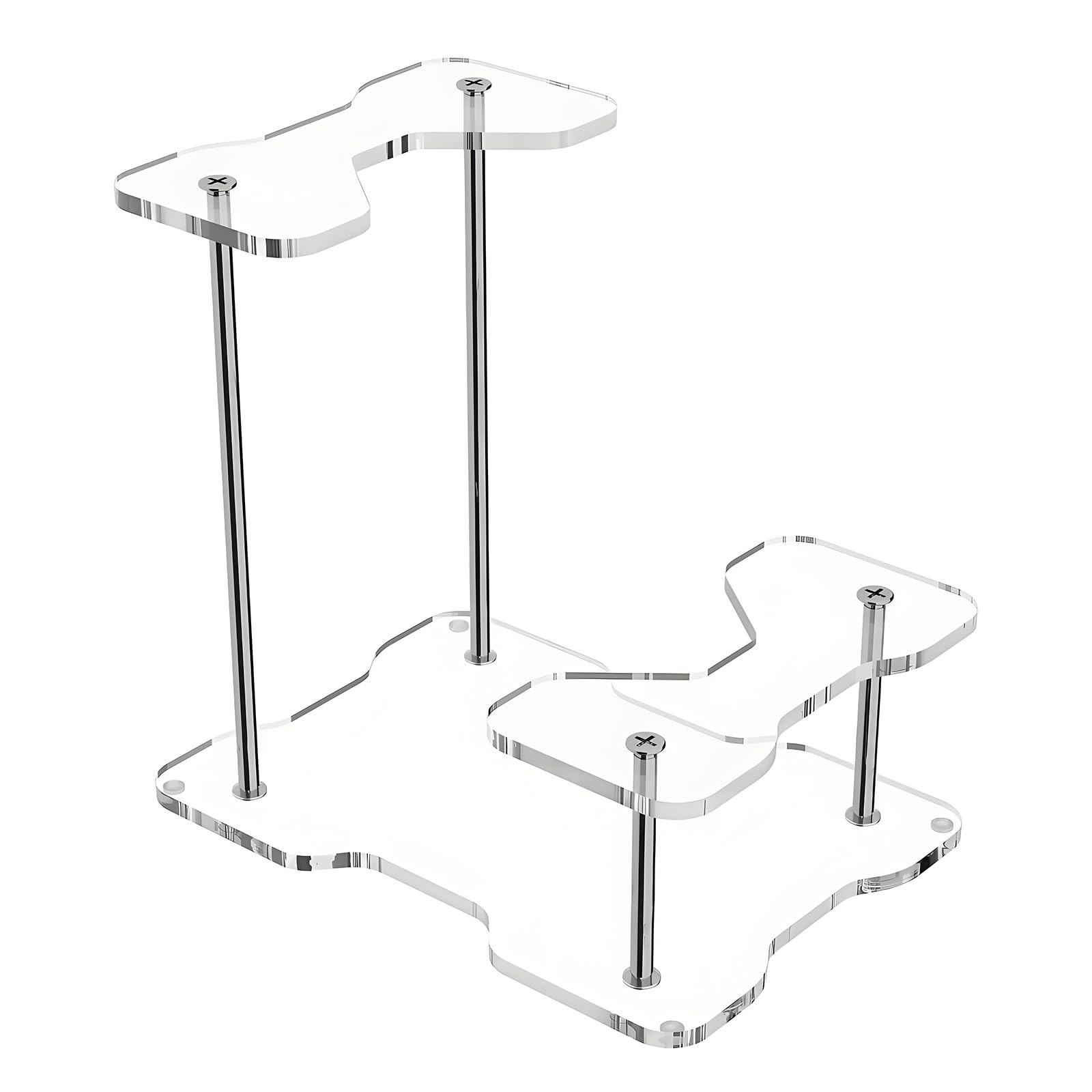 Qusinfc Clear Acrylic Wall Mounted Swords Holder Sturdy and Portable for Exhibiting Daggers Elegant Swords Planner