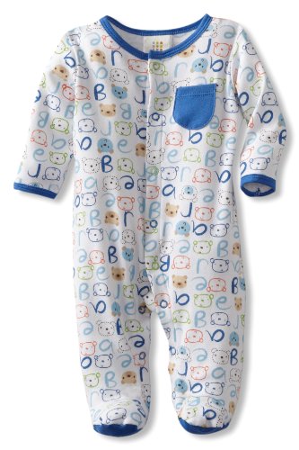 Grenouillère bébé garçon nouveau-né imprimé coton ABSORBA pyjama confort