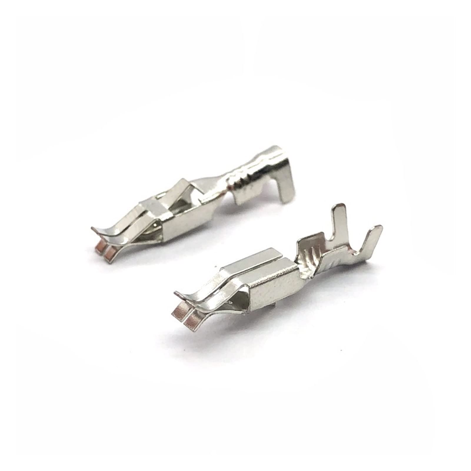 Xiaojiang Store 50 Pcs 2.8/3.5 MM Crimp Terminal Auto Electrical Male Female Wire Terminals Pins Fit for FCI/TE/Tyco/AMP/Boschs Car Connector (Color : Orange, Size : 50 pcs)