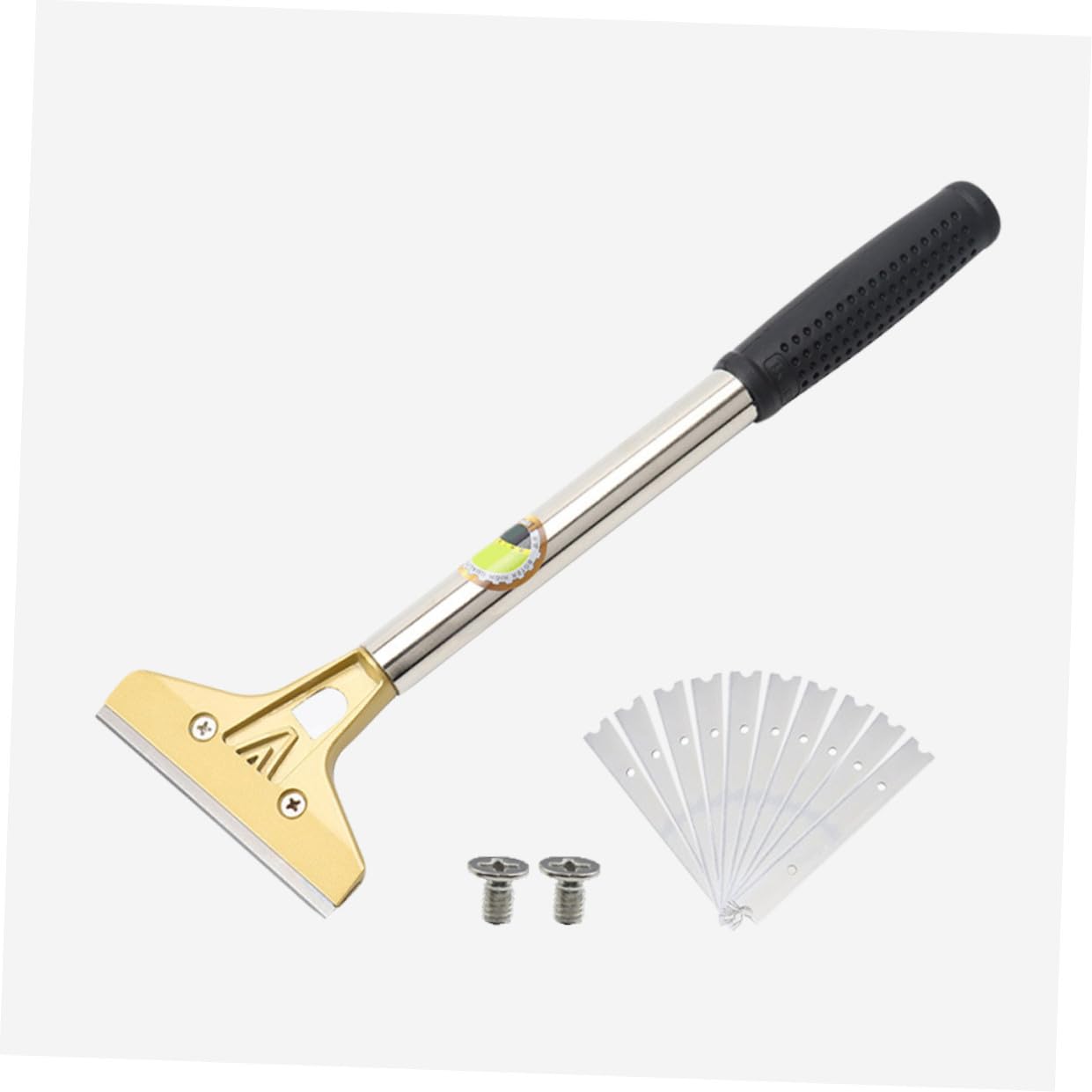 Raspador de Pintura Manual de Aleación de Aluminio Diseño Ergonómico para Limpiar Paredes y Eliminar Pintura en Entornos Escolares