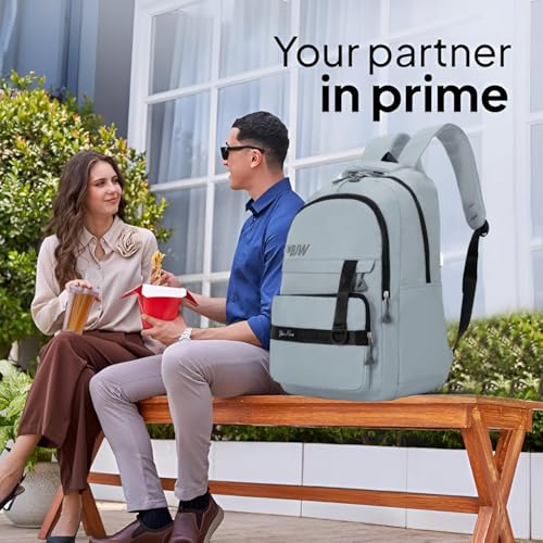 Image of Tinytot 30 Litre Japanese Korean Style School Bag Water-Resistant Laptop & Travel Backpack - Unisex Large 18 Inches Multipurpose Student Backpack for Boys & Girls, Men & Women