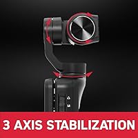 Vista 3 de ORDRO M5 5K Video Camera, 3-Axis Gimbal Stabilization Vlogging Camera, 3.5" Flip Touchscreen Face Tracking Camcorder, 120° Wide-Angle IR Night