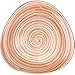 TOGNANA PORCELLANE S.P.A. TY000271053 Tognana Giotto Assiette plate triangulaire en porcelaine Rouge Ø 273 mm