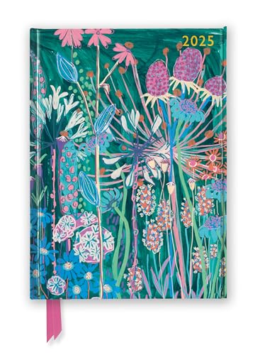 Lucy Innes Williams – Blau-Grünes Gartenhaus – Tischkalender 2025: Original Flame Tree Publishing DIN A5-Diary [Taschenkalender]