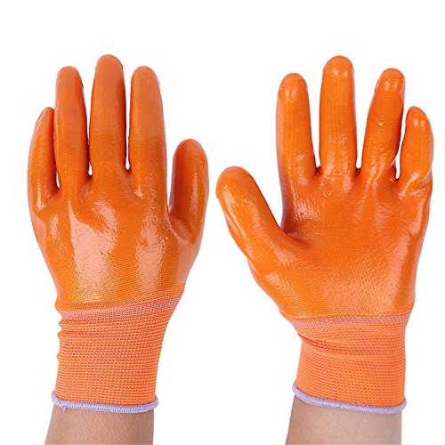 Chendaorong Work Gloves Gloves Gardening Supplies Garden Wear Resistant Oil Suitable For Home Handling Safe Gloves Perfect for Garden and Household Tasks