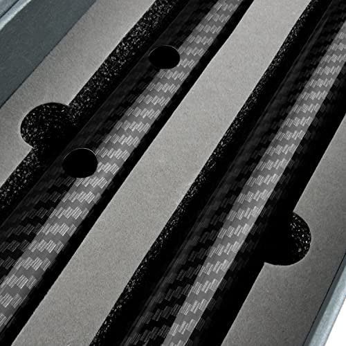 Carbon Fiber Effct Traditional Musical Instrument D Key 5 Hole 1.8 Shakuhachi With Box #TOP5