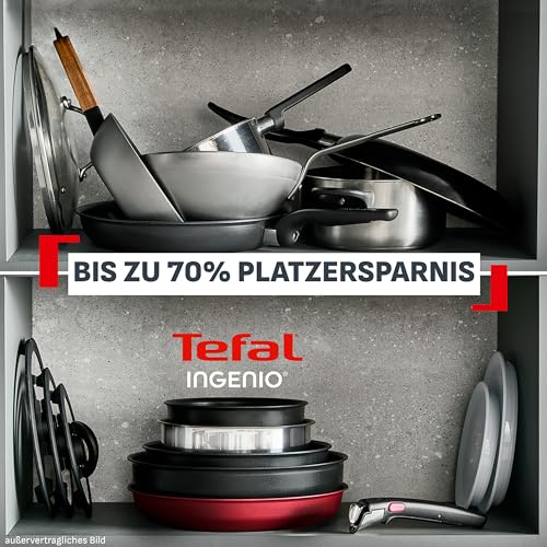 Tefal Ingenio Explore On 13-tlg. Kochgeschirr-Set, stapelbar, platzsparend – Ansicht 4