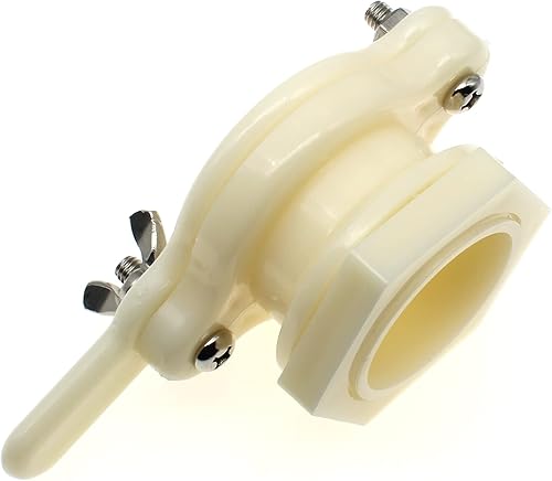 Miniatura 3 de FDXGYH 2 piezas de válvula de puerta de miel de nailon extractor de miel con junta y tuerca de ala para suministros de apicultura de cubo