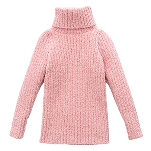 Solid Color Girl Sweaters Winter Girl Sweaters Toddler Knitting Pullovers Top Korean Style Cardigans Warm Kids
